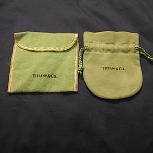 Tiffany and co set of 2 pouch